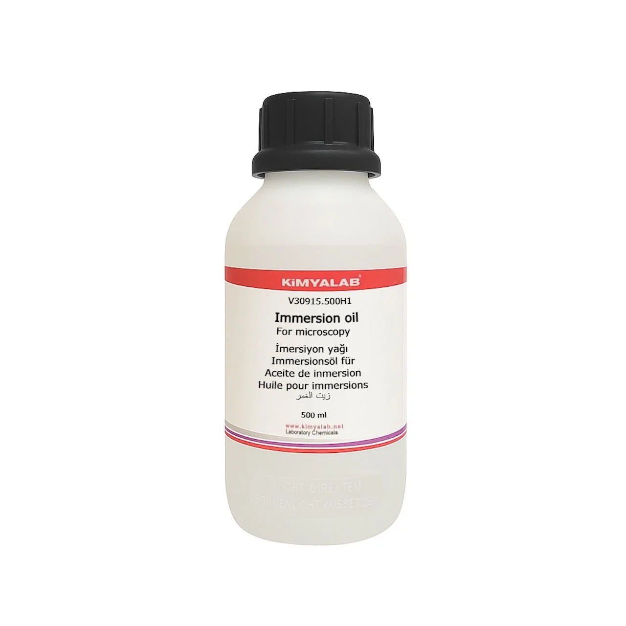 İmersiyon Yağ 500ml - İmmersiyon Yağı Mikroskop İçin - Immersion Oil