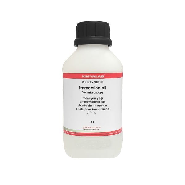 İmersiyon Yağ 1 Litre - İmmersiyon Yağı Mikroskop İçin - İmmersion Oil