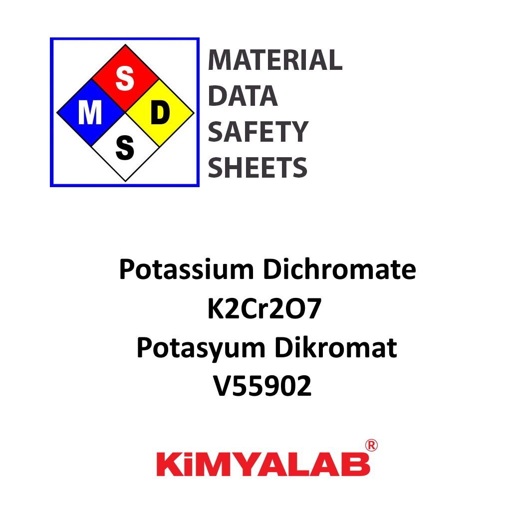 Kimyalab Potasyum Dikromat MSDS Belgesi - Potassium Dichromate