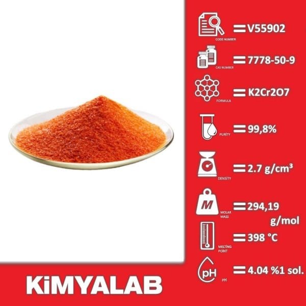 Kimyalab Potasyum Dikromat MSDS Belgesi - Potassium Dichromate