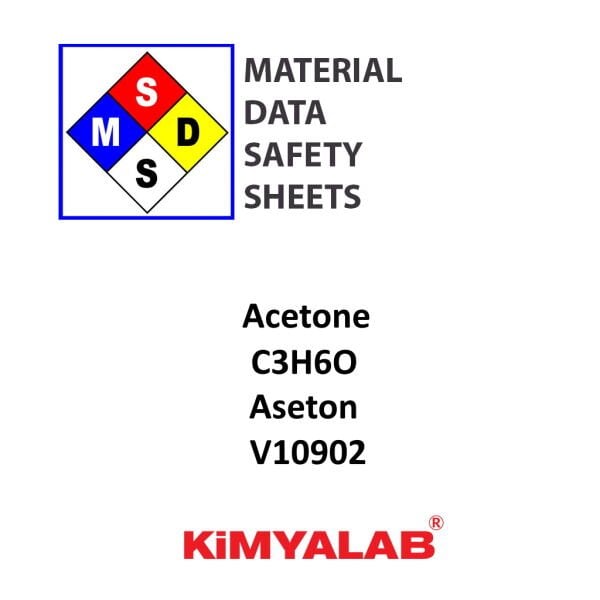 Kimyalab Aseton MSDS Belgesi - Acetone Extra Pure