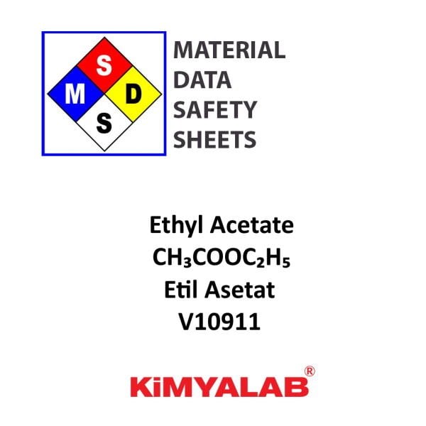 Kimyalab Etil Asetat MSDS Belgesi - Ethyl Acetate