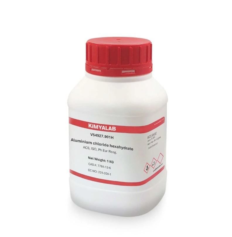 Kimyalab Alüminyum Klorür Hekzahidrat 1 Kg - Aluminium Chloride Hexahydrate