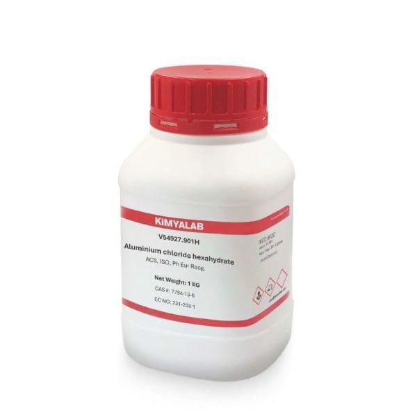 Kimyalab Alüminyum Klorür Hekzahidrat 1 Kg - Aluminium Chloride Hexahydrate