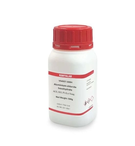 Kimyalab Alüminyum Klorür Hekzahidrat 500g - Aluminium Chloride Hexahydrate