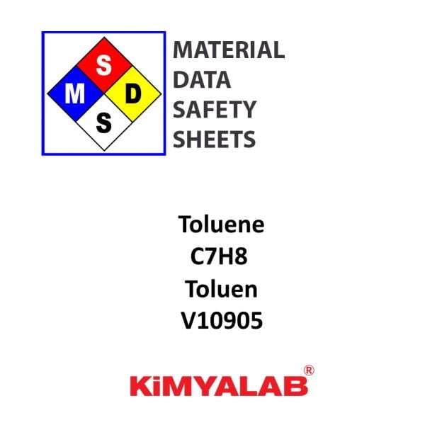 Kimyalab Toluen MSDS Belgesi - Metil Benzen Toluene