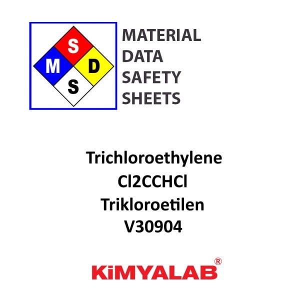 Kimyalab Trikloroetilen MSDS Belgesi - Trichloroethylene