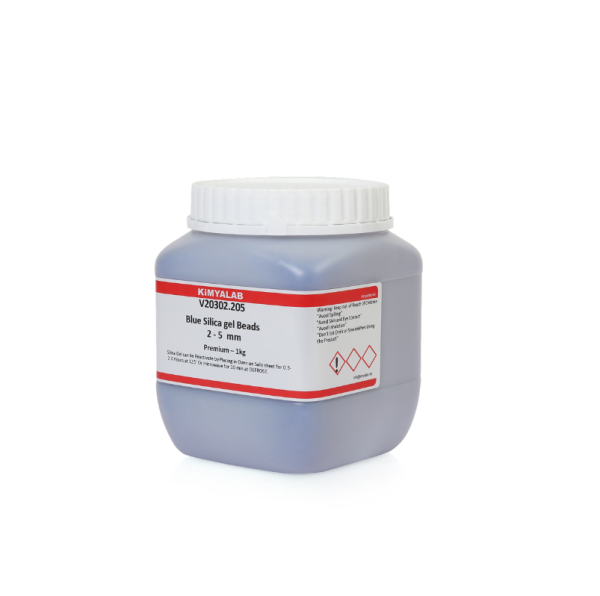 Silikajel Mavi Nem Alıcı 1Kg - Silika Jel İndikatörlü 10Adet