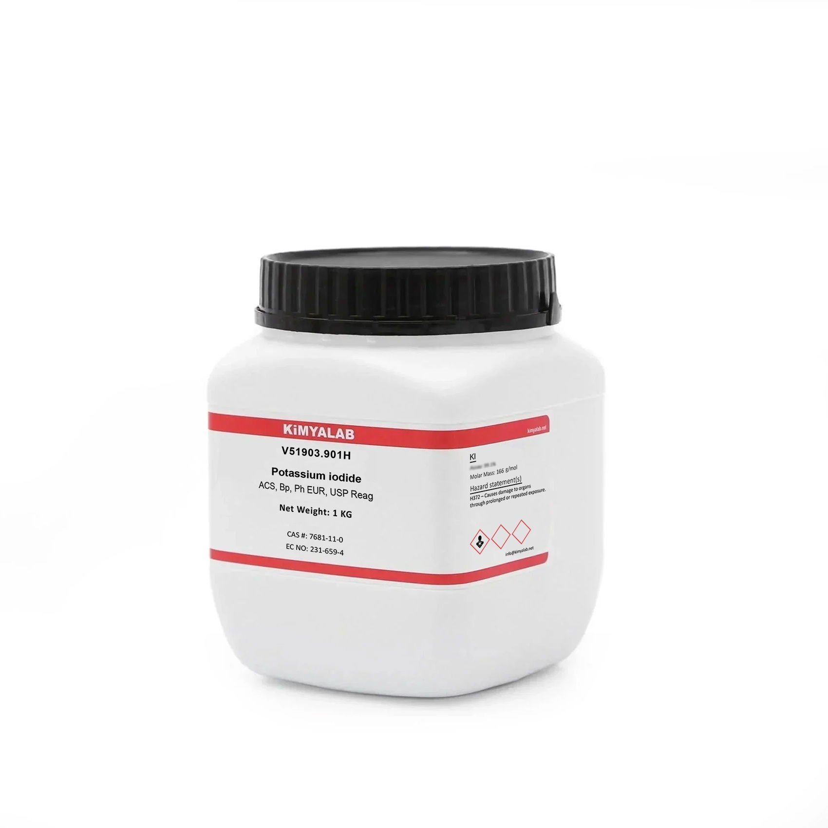 Kimyalab Potasyum İyodür 1 Kg - Toz - Potassium iodide