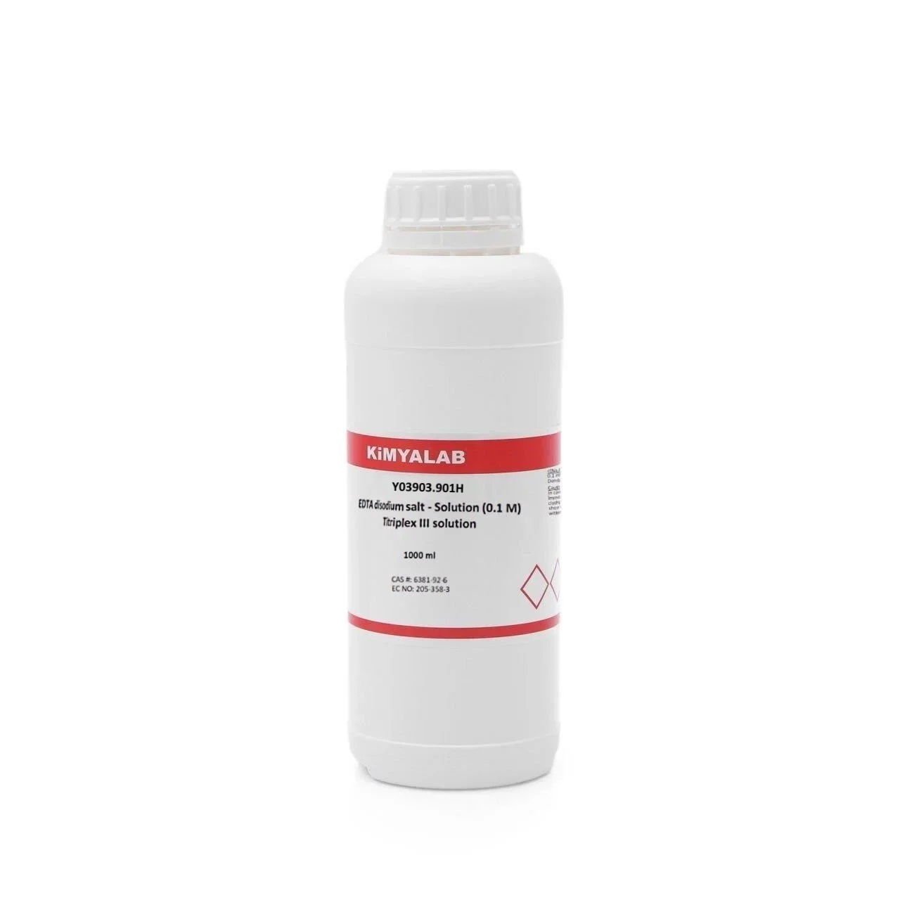 EDTA Çözeltisi 0.1M Titriplex III - EDTA Disodium Salt 1 L