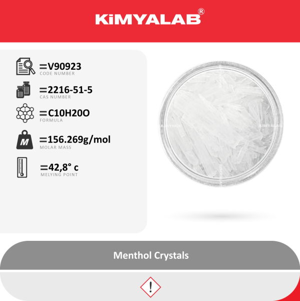 Kristal Mentol - 500 gr - L-Menthol Crystal