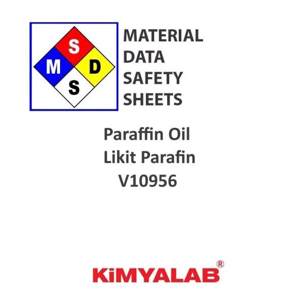 Likit Parafin MSDS Belgesi - Paraffin Oil - 1 L HDPE Şişe