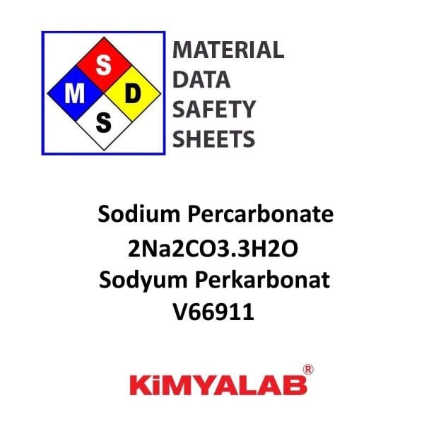 Kimyalab Sodyum Perkarbonat MSDS Belgesi- Sodium Percarbonate