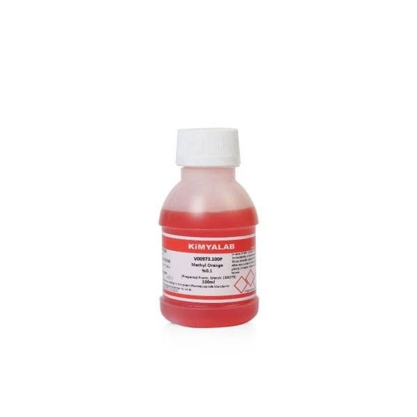 Metil Oranj 100 ml İndikatör Çözeltisi - Methyl Orange