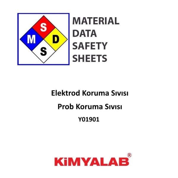Kimyalab Elektrod Koruma Sıvısı MSDS Belgesi - pH ve Ölçüm Cihazları İçin