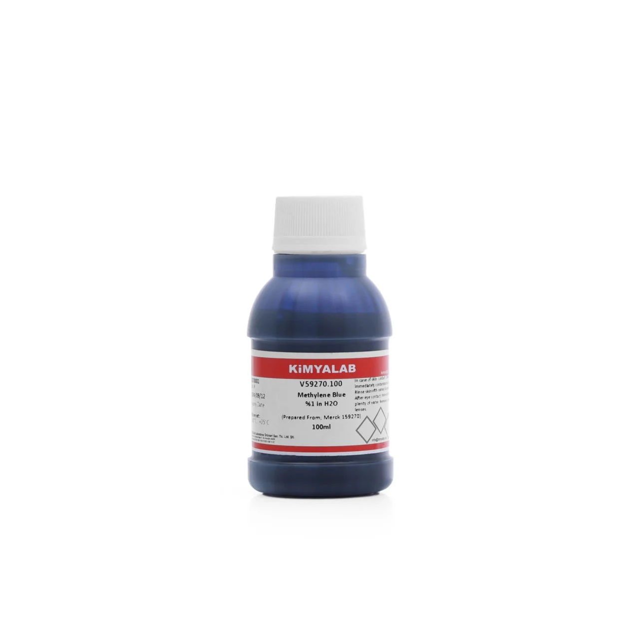 Metilen Mavisi 100ml - Metilen Blue Çözeltisi Methylene Blue