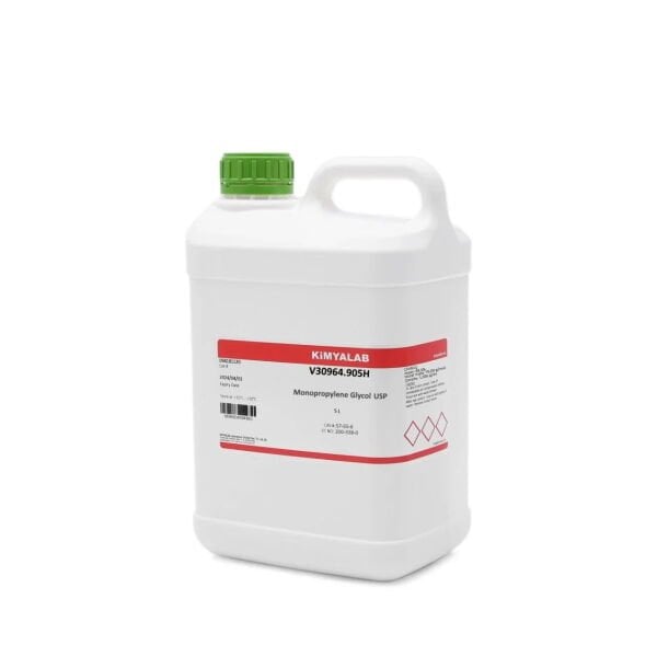 Kimyalab Monopropilen Glikol  - 5 Litre - Propylene Glycol USP
