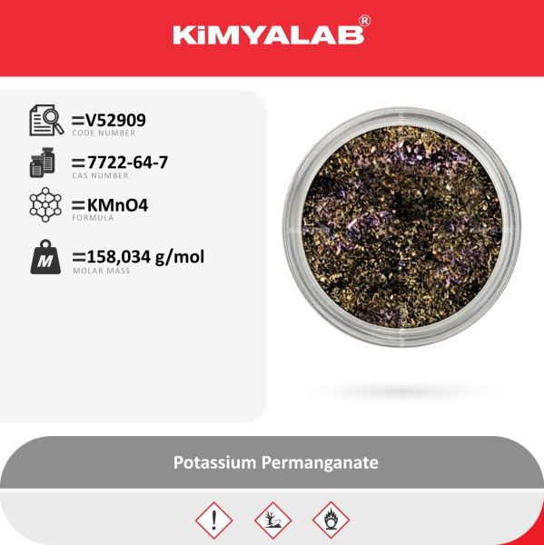 Potasyum Permanganat 500g - Potassium Permanganate