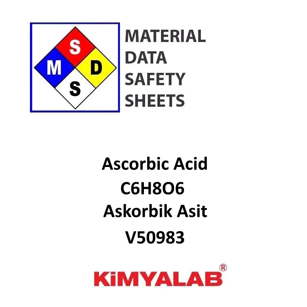 Kimyalab Askorbik Asit MSDS Belgesi - Ascorbic Acid