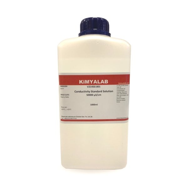 İletkenlik 50000µS Kalibrasyon Çözeltisi - EC Metre - 1000ml