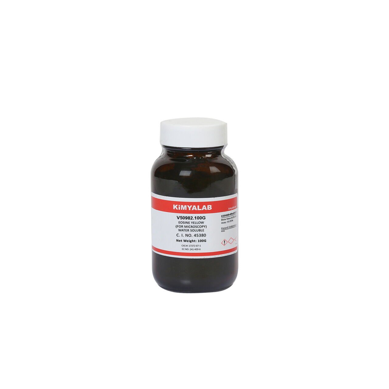 Kimyalab Eozin Sarısı 100g - Eosine Yellow For Microscopy Water Soluble