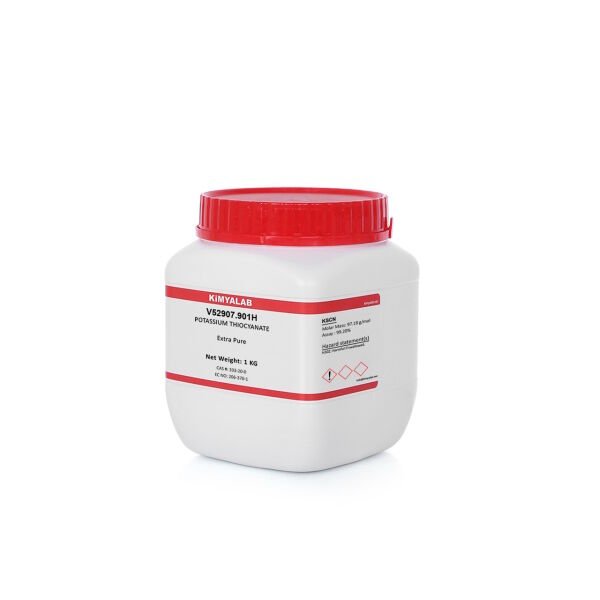 Kimyalab Potasyum Tiyosiyanat 1kg - Potassium Thiocyanate LR - Potassium Sulphocyanide