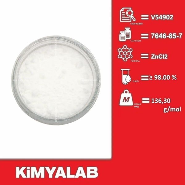 Çinko Klorür 1 Kg - %98 - Zinc Chloride - ZnCl2