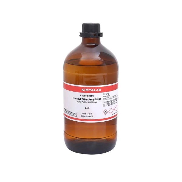 Kimyalab Dietil Eter 2,5L - Diethyl Ether Anhydrous