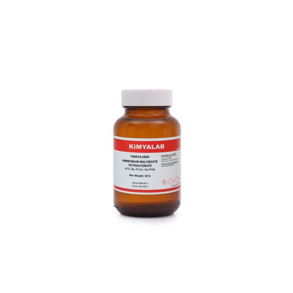 Kimyalab Amonyum Heptamolibdat 50g - Ammonium Molybdate Tetrahydrate