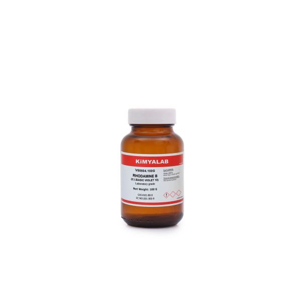 Kimyalab Rodamin B 100g - Rhodamine B (C.I.BASIC VIOLET 10)