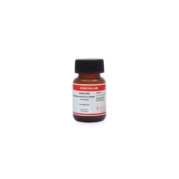 Kimyalab Alizarin Kırmızısı 50g - Alizarin Red S - For Microscopy