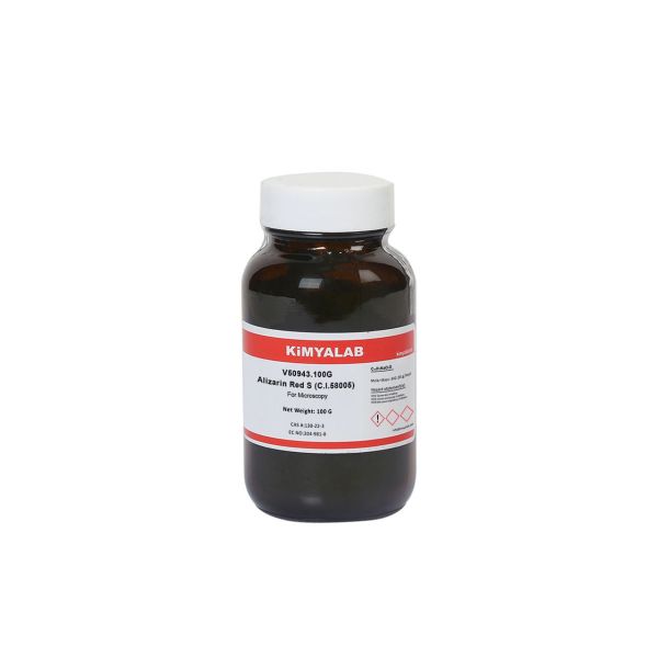 Kimyalab Alizarin Kırmızısı 100g - Alizarin Red S - For Microscopy