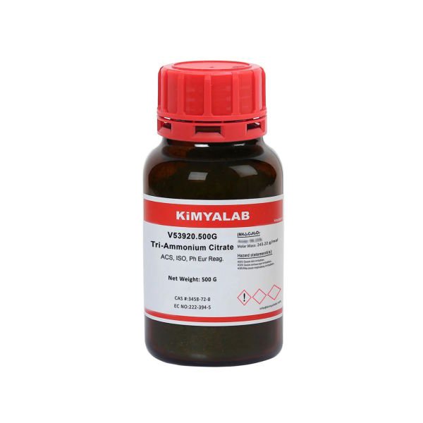 Kimyalab Triamonyum Sitrat 500g - Tri-Ammonium Citrate