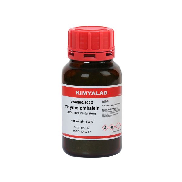 Kimyalab Timolftalein İndikatör 500g - Thymolphthalein