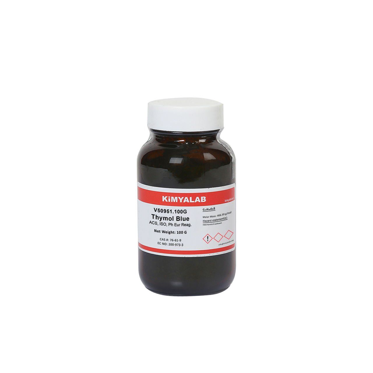 Kimyalab Timol Mavisi İndikatör 100g - Thymol Blue