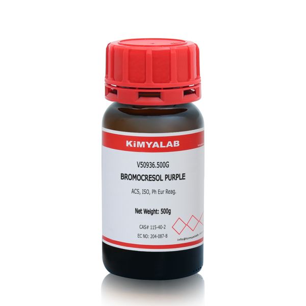 Kimyalab Brom Krezol Moru İndikatör 500g - Bromocresol Purple