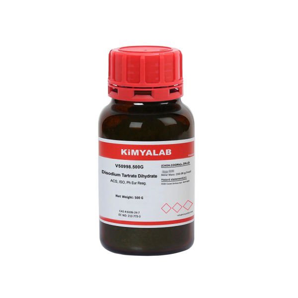 Kimyalab Disodyum Tartarat Dihidrat 500g - Disodium Tartrate Dihydrate