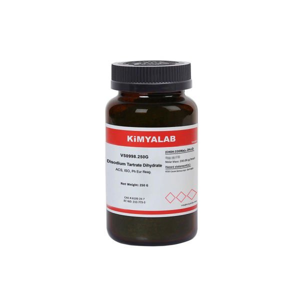 Kimyalab Disodyum Tartarat Dihidrat 250g - Disodium Tartrate Dihydrate
