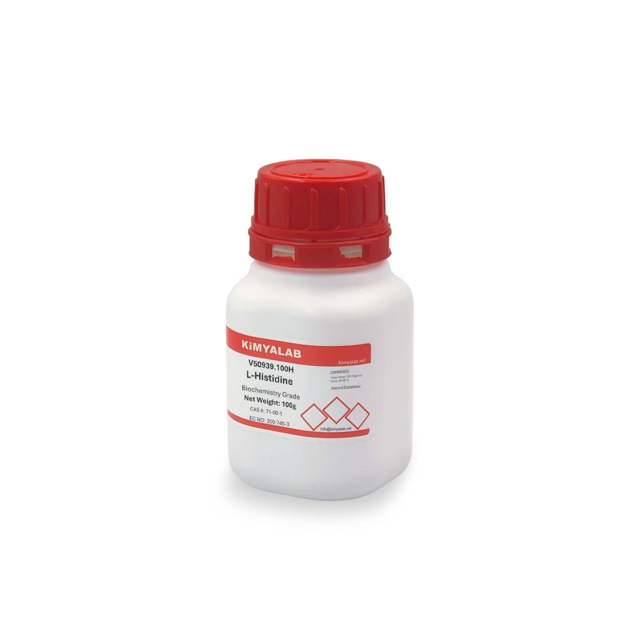 Kimyalab L-Histidin 100g - L-Histidine For Biochemistry