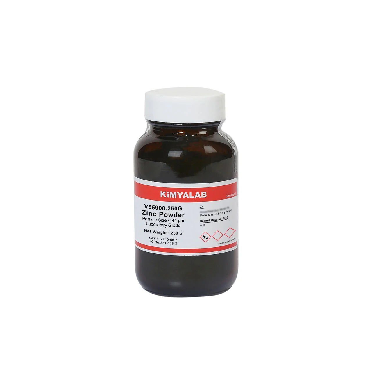 Kimyalab Çinko Tozu 250g - Zinc Powder - Laboratory Grade