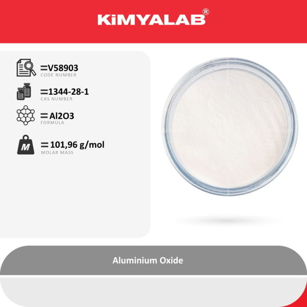 Kimyalab Alüminyum Oksit - Aluminium Oxide - 5 Kg-HDPE Varil