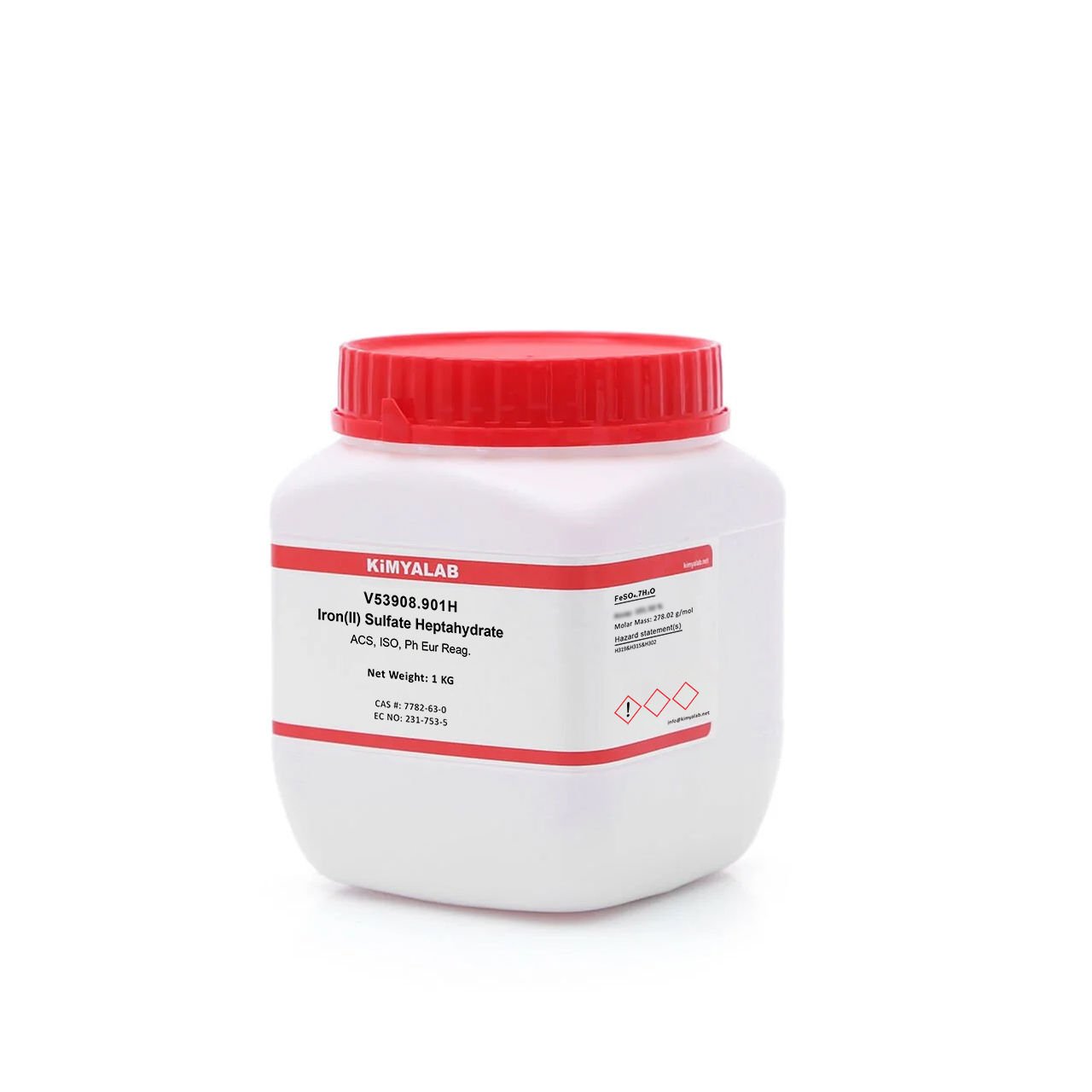 Kimyalab Demir II Sülfat Heptahidrat 1Kg - Iron II Sulfate Heptahydrate
