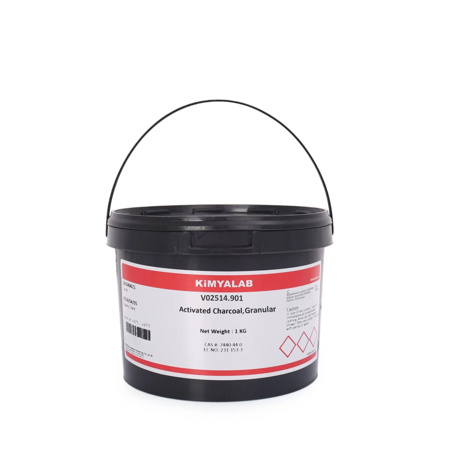 Kimyalab Aktif Karbon Granül 1 Kg - Activated Carbon Extra Pure