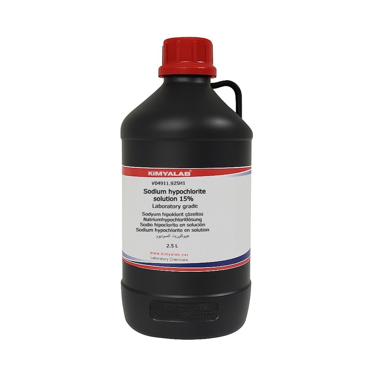 Kimyalab Sodyum Hipoklorit Çözeltisi %15 - Sodium Hypochloride 2.5 Litre