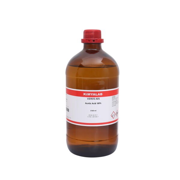 Kimyalab Asetik Asit %80 - Acetic Acid 2,5L