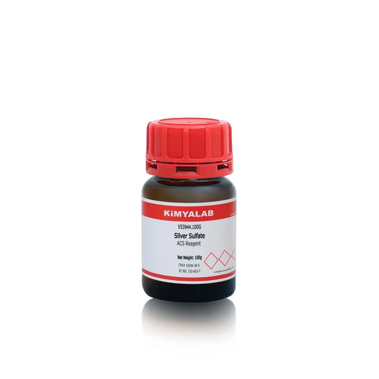Kimyalab Gümüş Sülfat 100g - Silver Sulfate - Ag2SO4