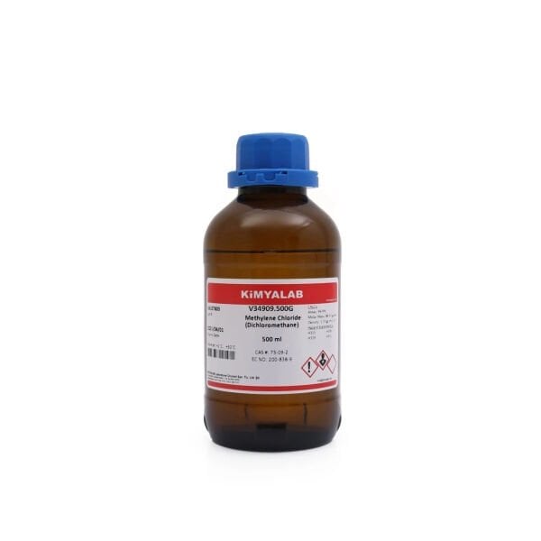 Kimyalab Metilen Klorür 500ml - Diklorometan - Dichloromethane