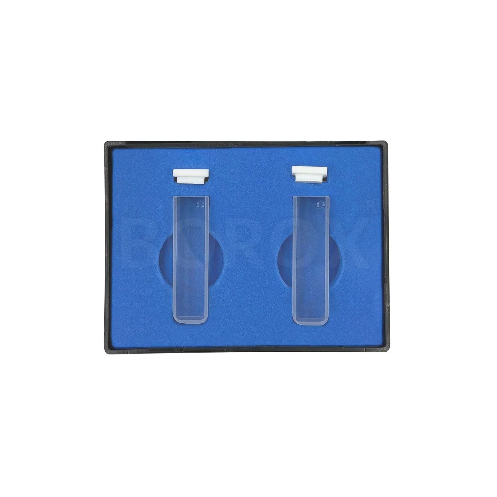 Kuvars Spektrofotometre Küveti - Makro 3.5 ml Kapaklı - 2 Adet Kutu