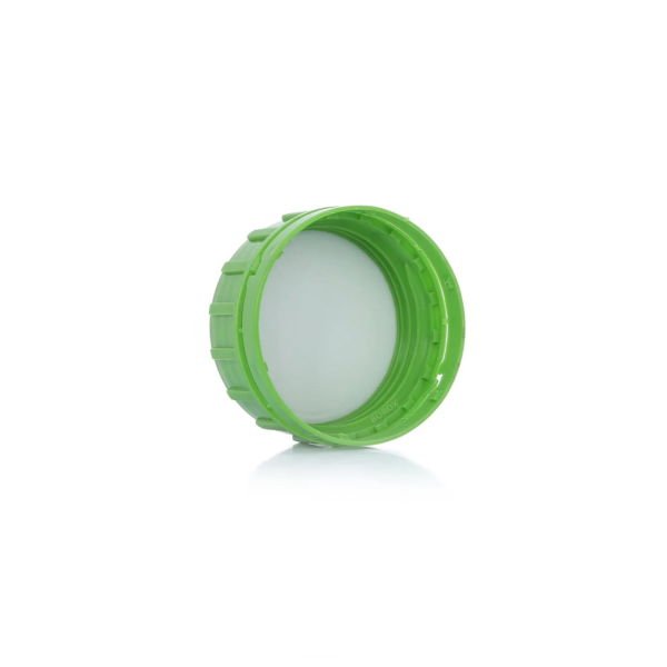 Borox Plastik Kare Şişe 250 ml - Yeşil Kapaklı Şişe 5 Adet