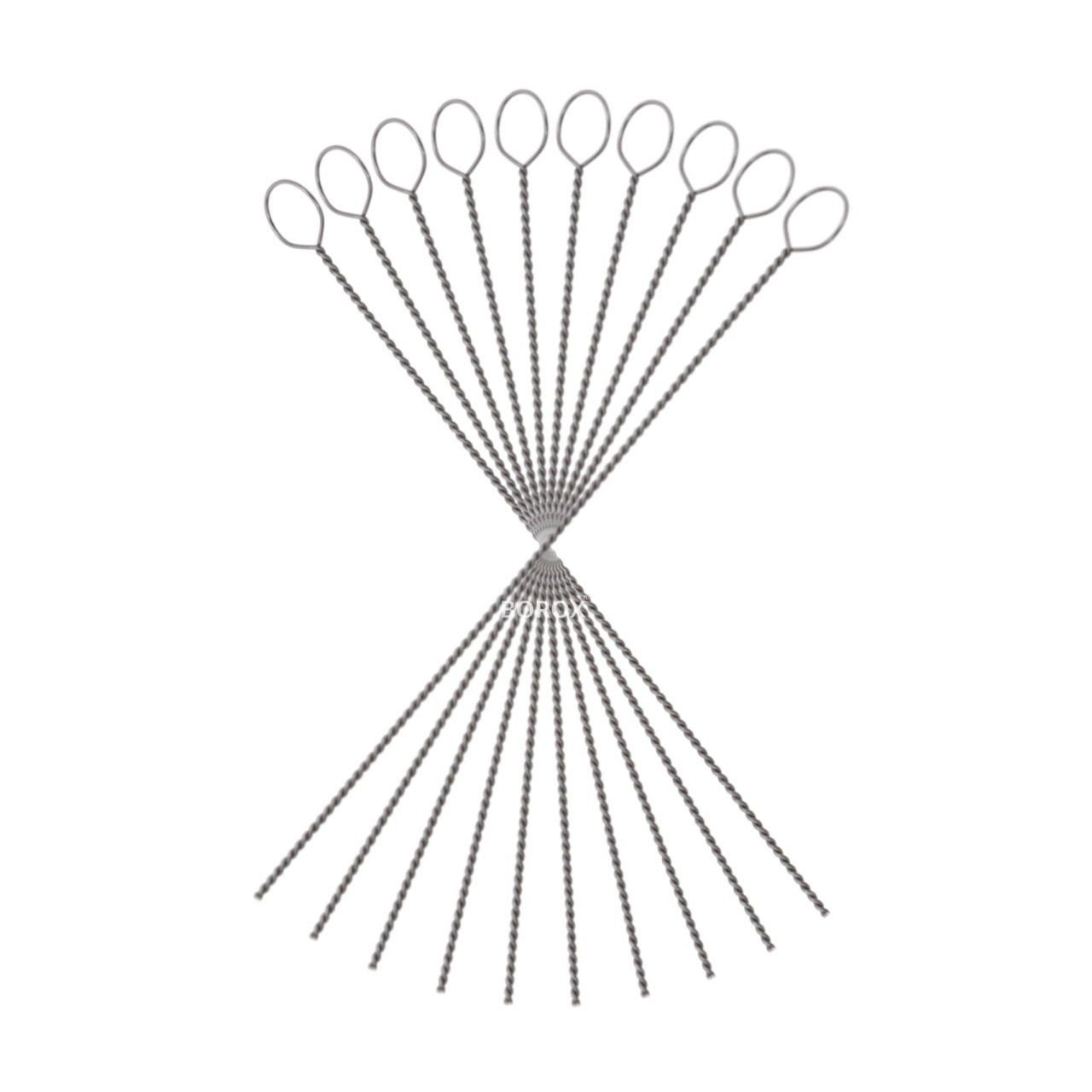 Borox Öze Ucu 4 mm - Halka Uçlu - Inoculation Loop 10 Adet